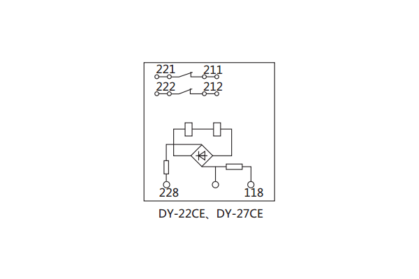 DY-22CE電壓繼電器